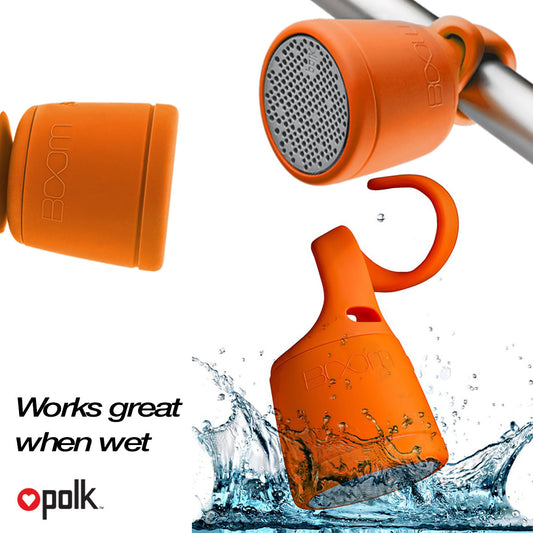 Polk Audio - BOOM Swimmer Duo Portable Bluetooth Waterproof Speaker